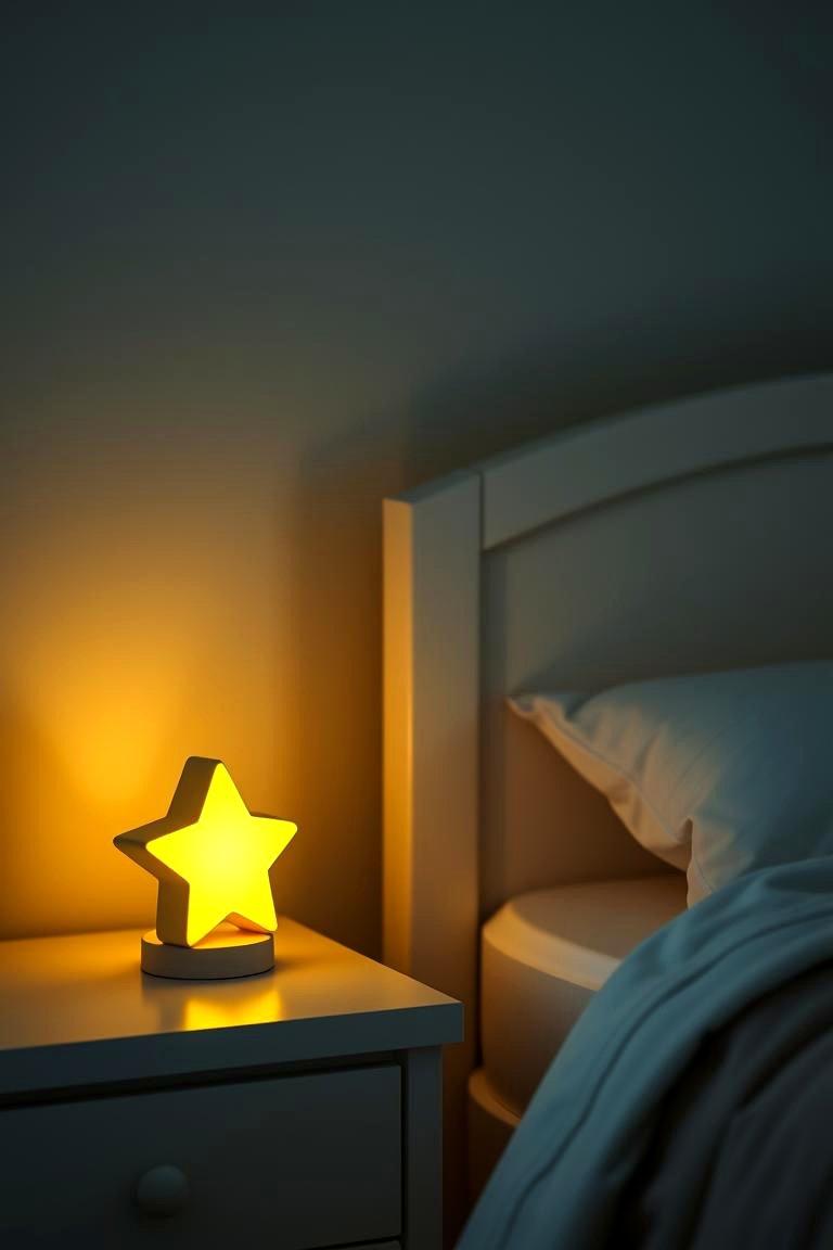 Yellow Night Light - 24 Yellow Nursery Ideas