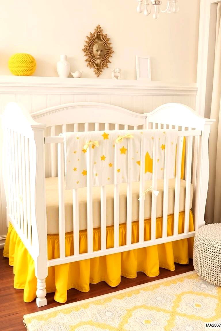 Yellow Themed Bedding - 24 Yellow Nursery Ideas