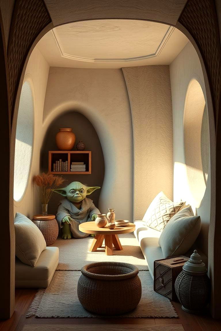 Yodas Wisdom Corner - 24 Star Wars Nursery Ideas