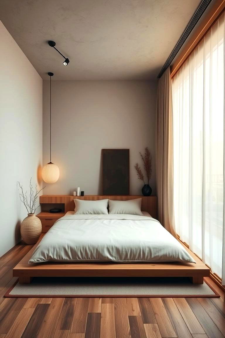 Zen Bed Nook - 24 Bed Nook Ideas