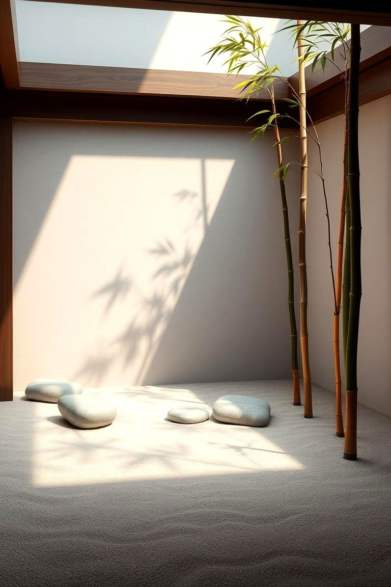 Zen Garden Corner - 24 Corner Garden Ideas