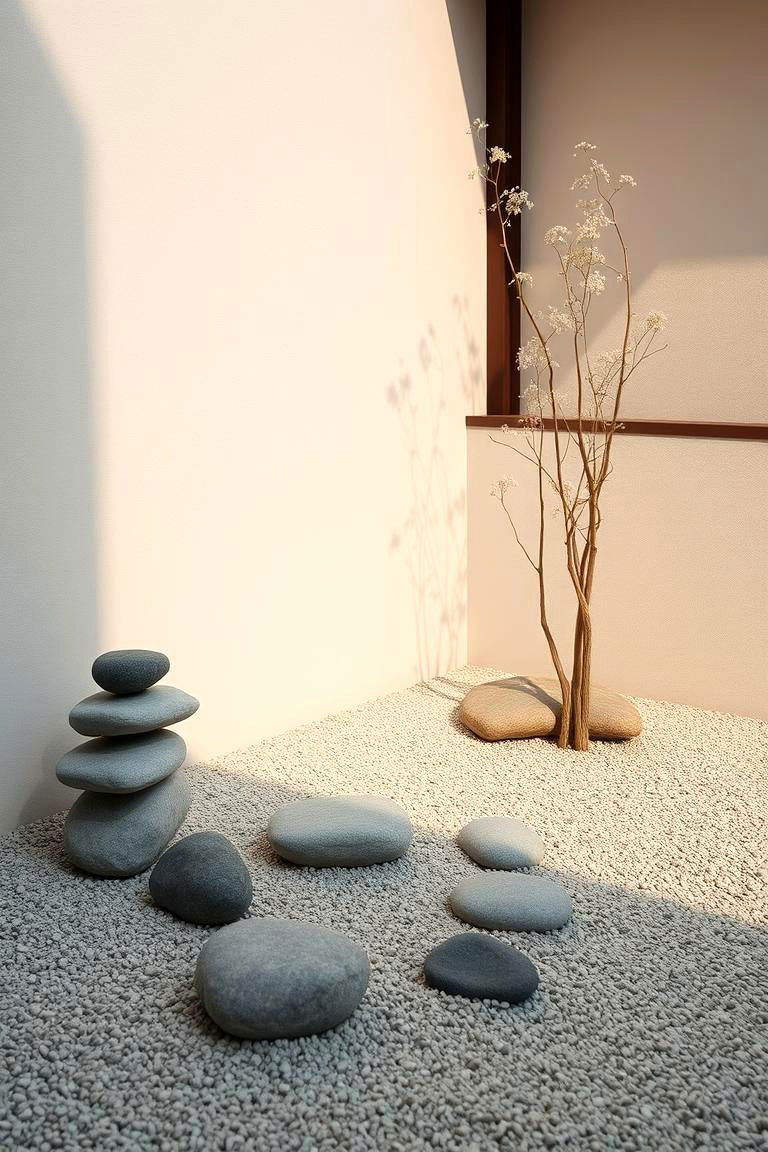 Zen Garden Corner - 24 Balcony Garden Ideas
