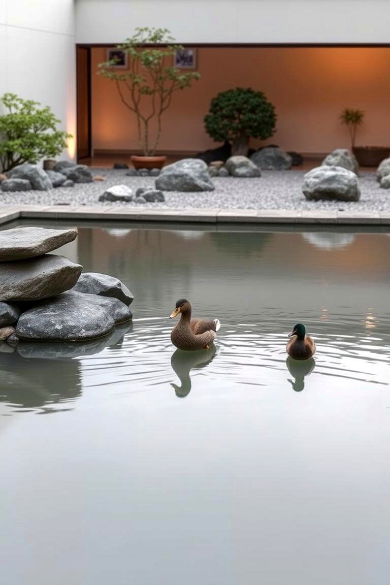 Zen Garden Duck Pond - 24 Duck Pond Ideas