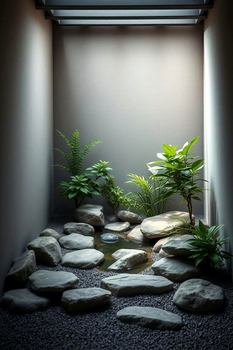 Zen Garden Nook - 24 Green Balcony Ideas
