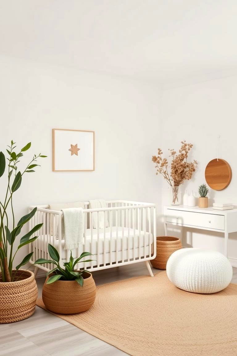 Zen Garden Nursery - 24 Nature Themed Nursery Ideas