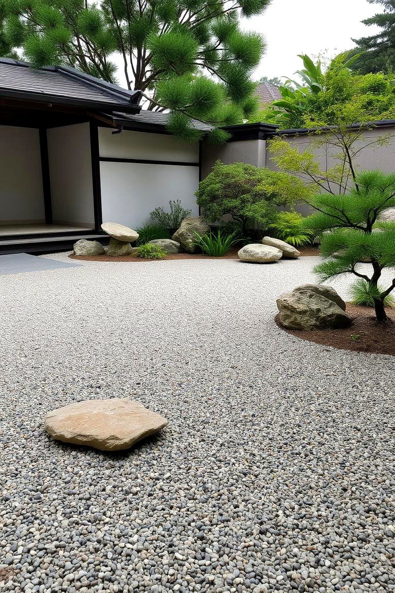 Zen Garden Tranquility - 24 Small Garden Ideas