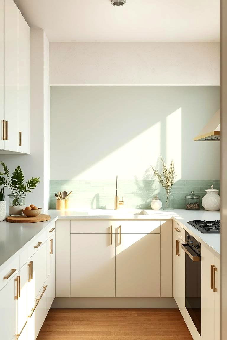 Zen Green Harmony - 24 Kitchen With Green Backsplash Ideas