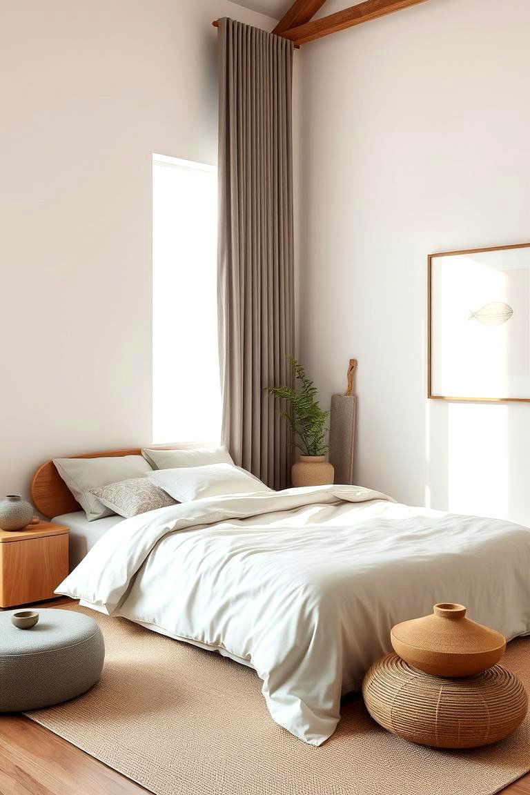 Zen Inspired Calm - 24 Japandi Bedroom Design Ideas