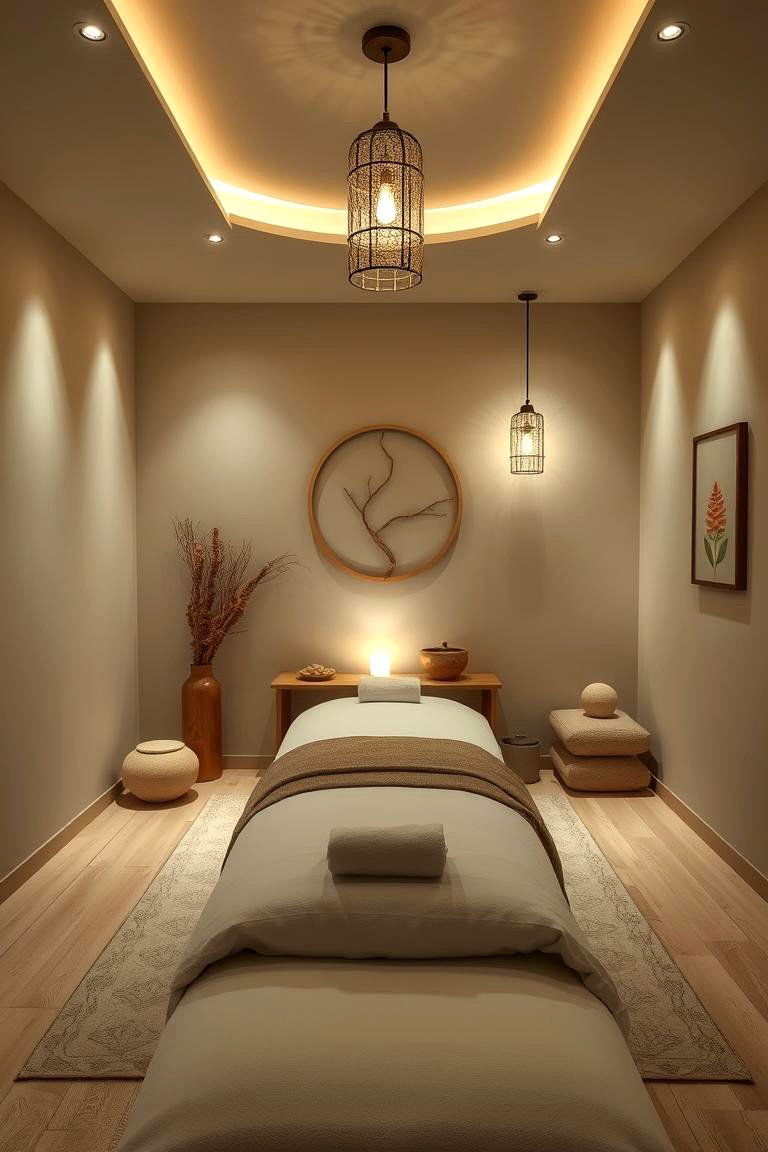 Zen Inspired Environment - 24 Massage Room Setup Ideas