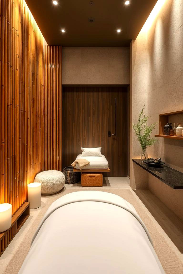 Zen Inspired Facial Room - 24 Facial Room Ideas