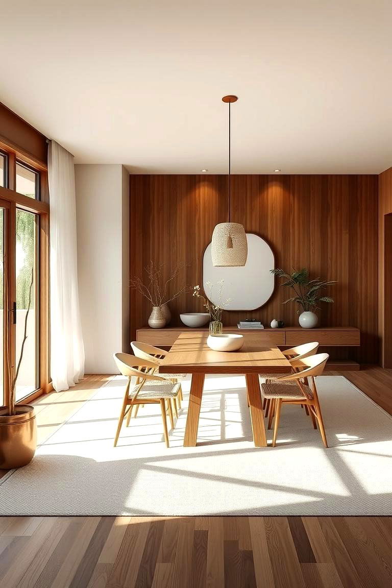 Zen Inspired Greenhouse Dining - 24 Greenhouse Dining Room Ideas