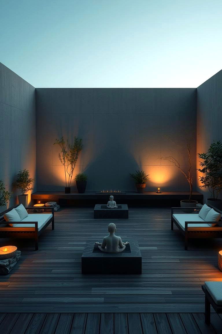 Zen Inspired Meditation Deck - 24 Large Deck Ideas