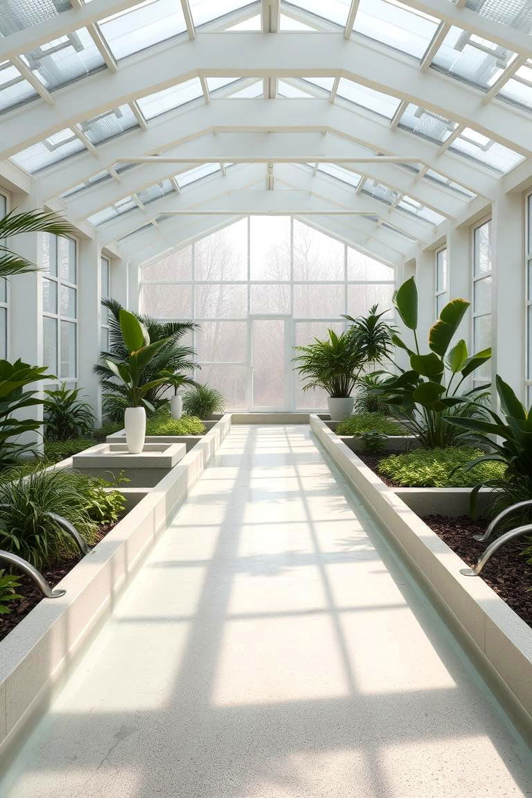 Zen Inspired Meditation Greenhouse - 24 Greenhouse Room Ideas