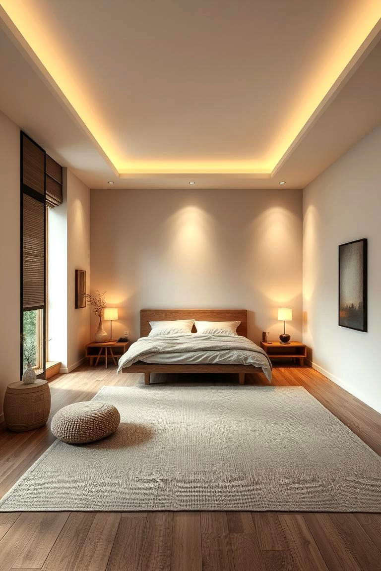 Zen Inspired Minimalism - 24 L-shaped Bedroom Layout Ideas