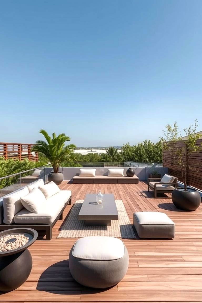Zen Inspired Minimalism - 24 Patio Deck Ideas