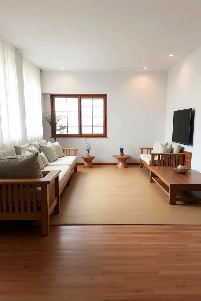 Zen Inspired Minimalism - 24 Asian Living Room Ideas