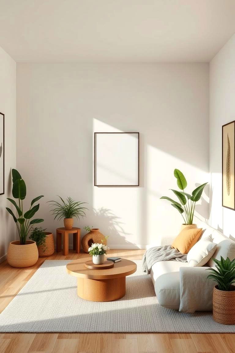 Zen Inspired Relaxation Zone - 24 Man Cave Living Room Ideas