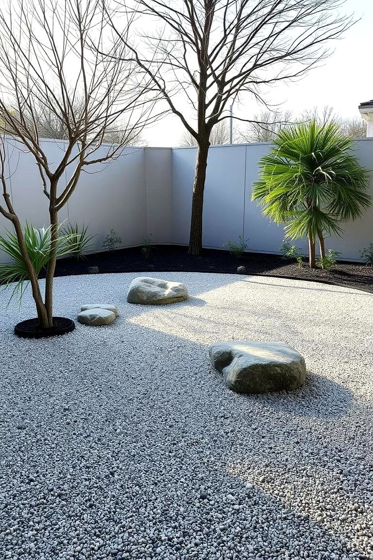 Zen Inspired Round Garden - 24 Round Garden Bed Ideas
