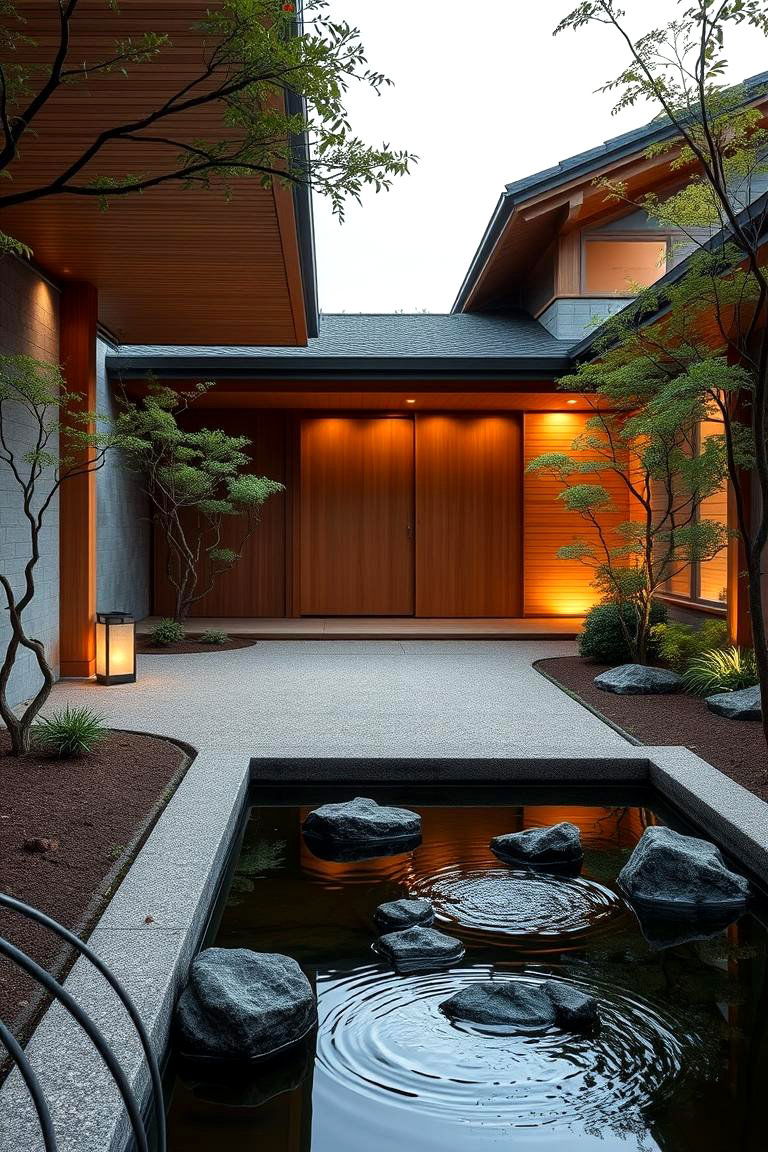 Zen Japanese Inspired Design - 24 Aesthetic House Exterior Ideas