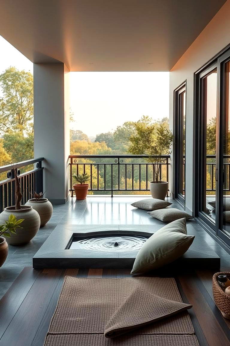 Zen Meditation Balcony - 24 Balcony Over Garage Ideas