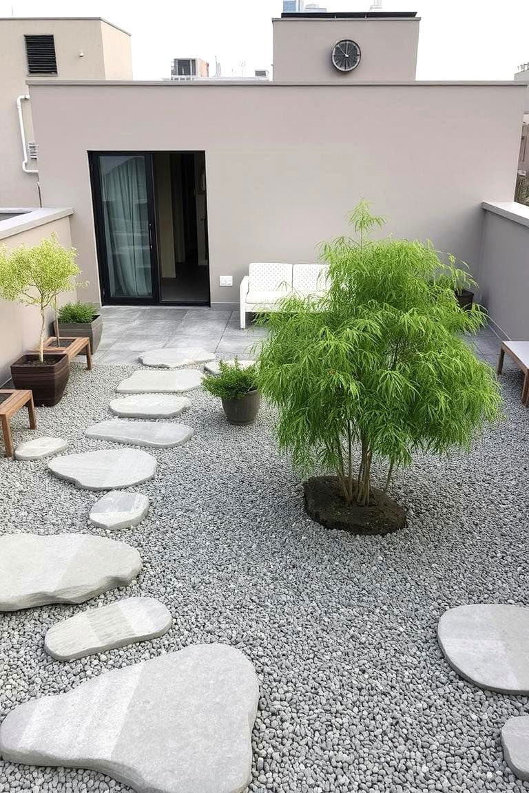Zen Meditation Garden - 24 Rooftop Garden Ideas