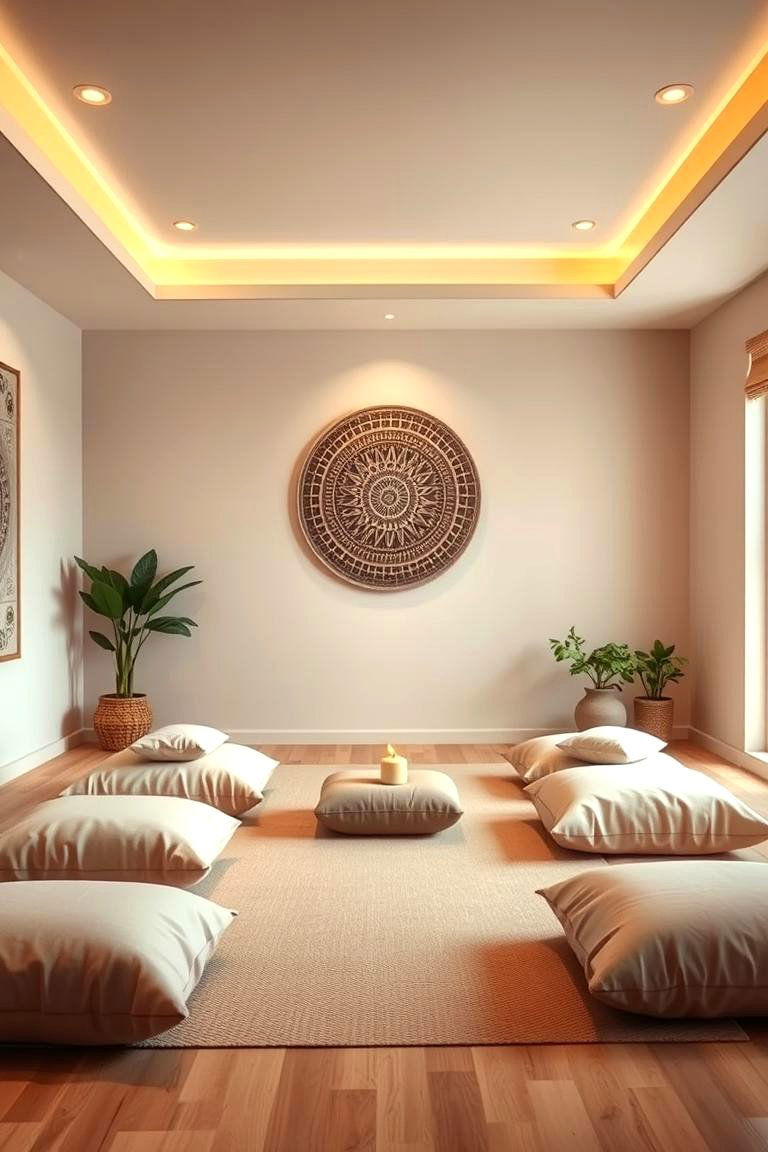 Zen Meditation and Relaxation Room - 24 Teen Hangout Room Ideas