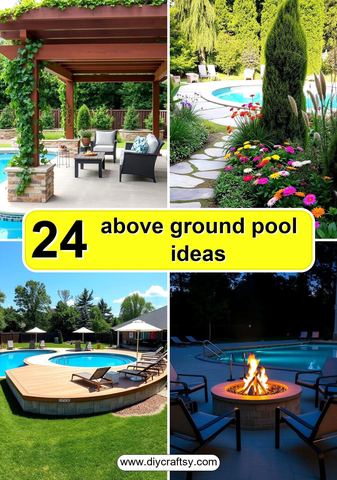 above ground pool ideas