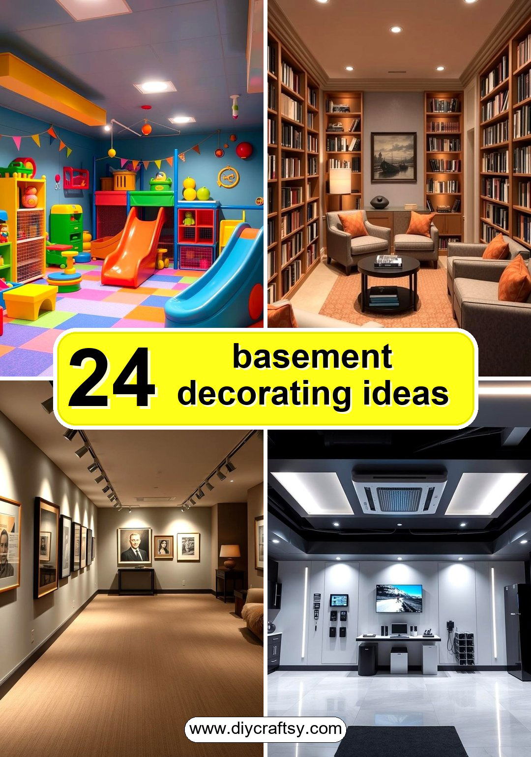 basement decorating ideas