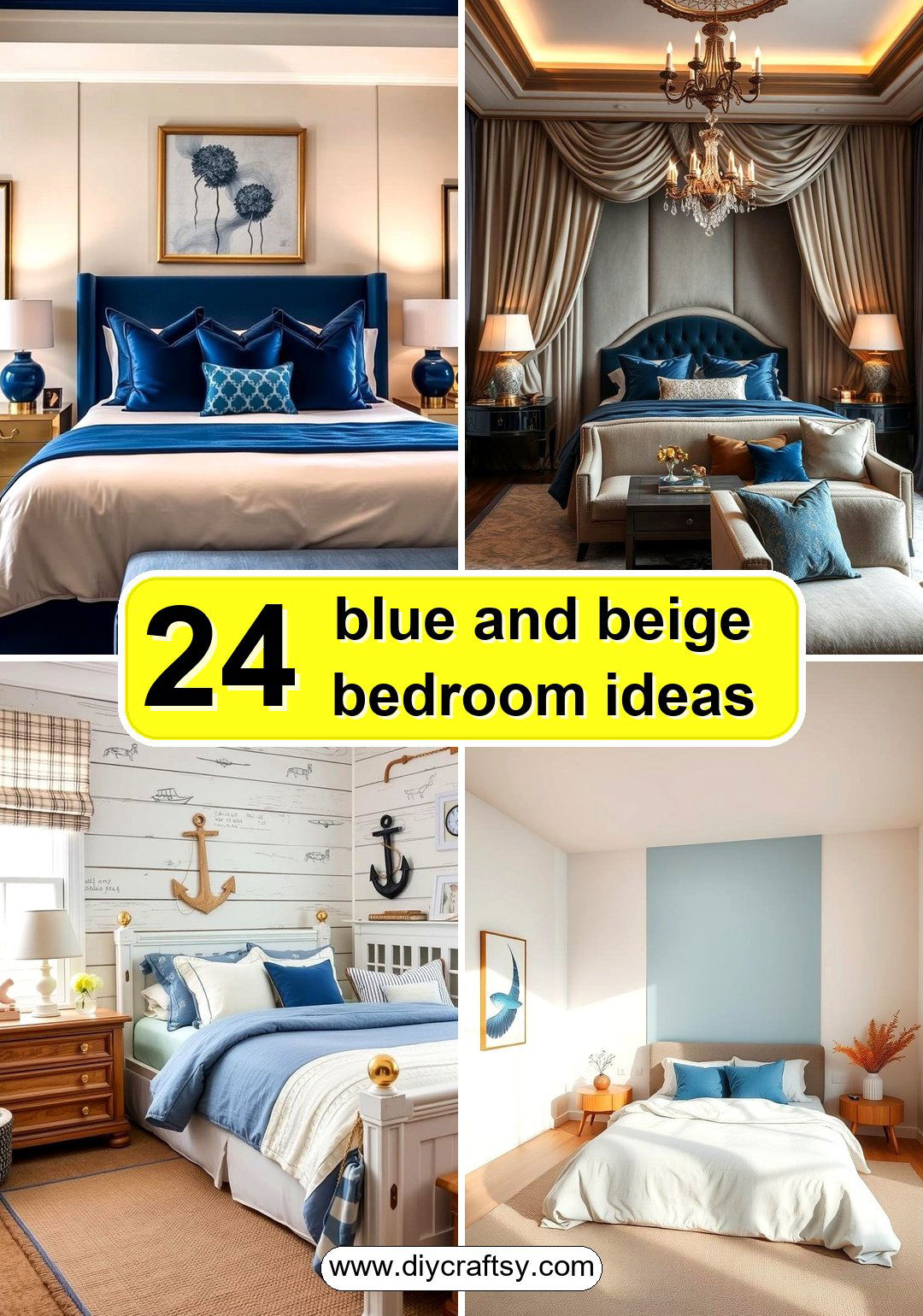 blue and beige bedroom ideas