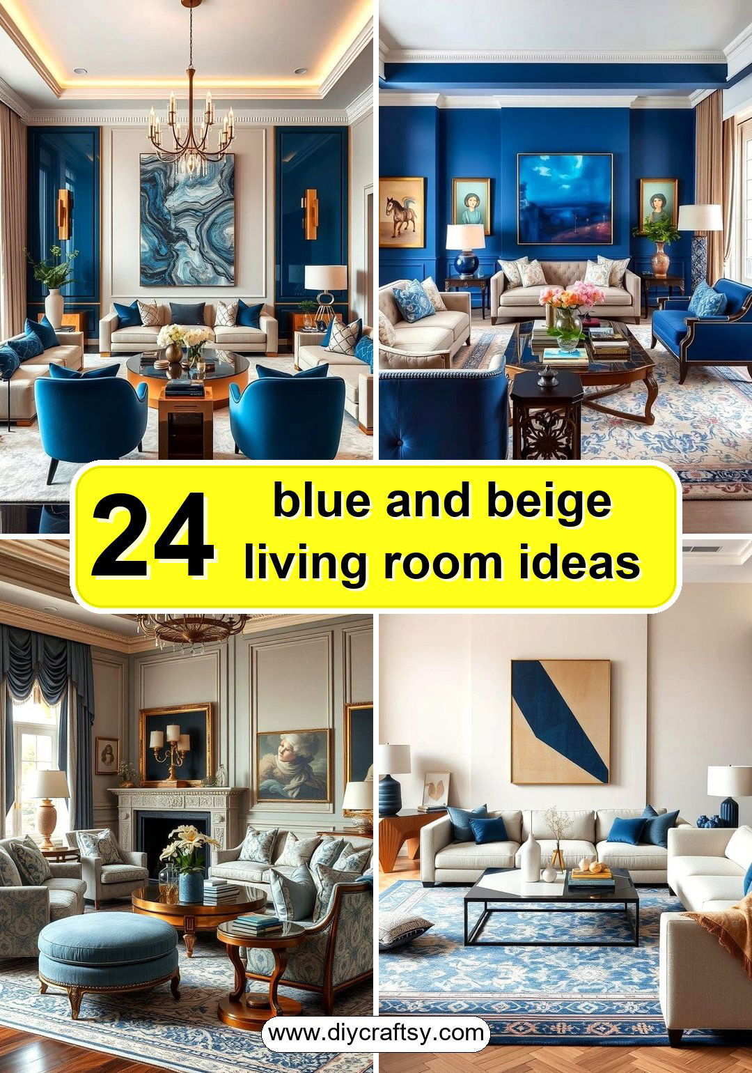blue and beige living room ideas