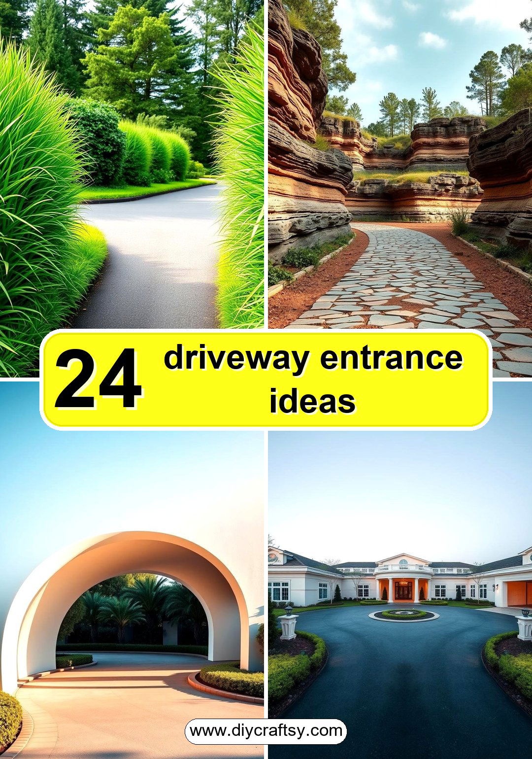 driveway entrance ideas