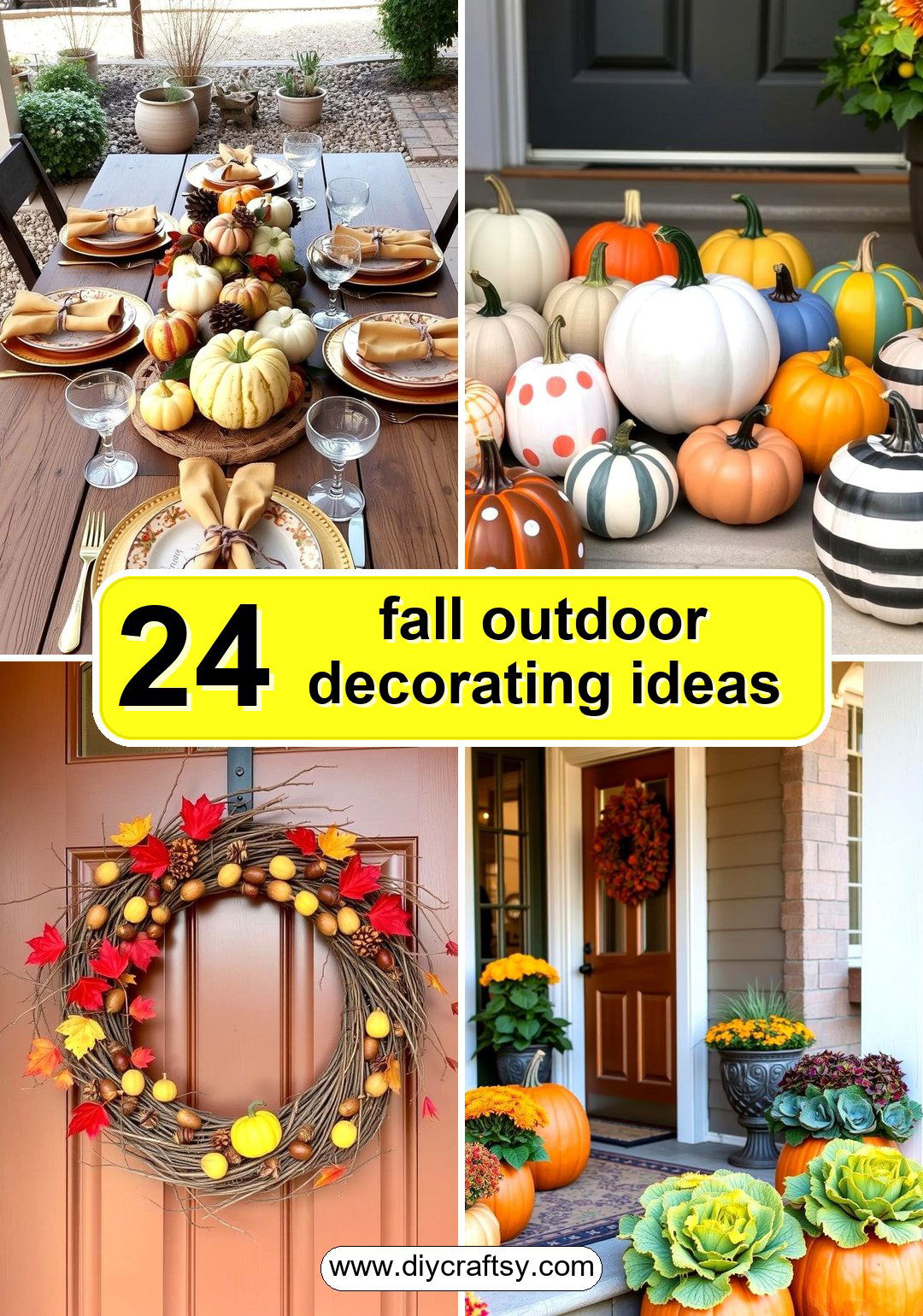 fall outdoor decorating ideas