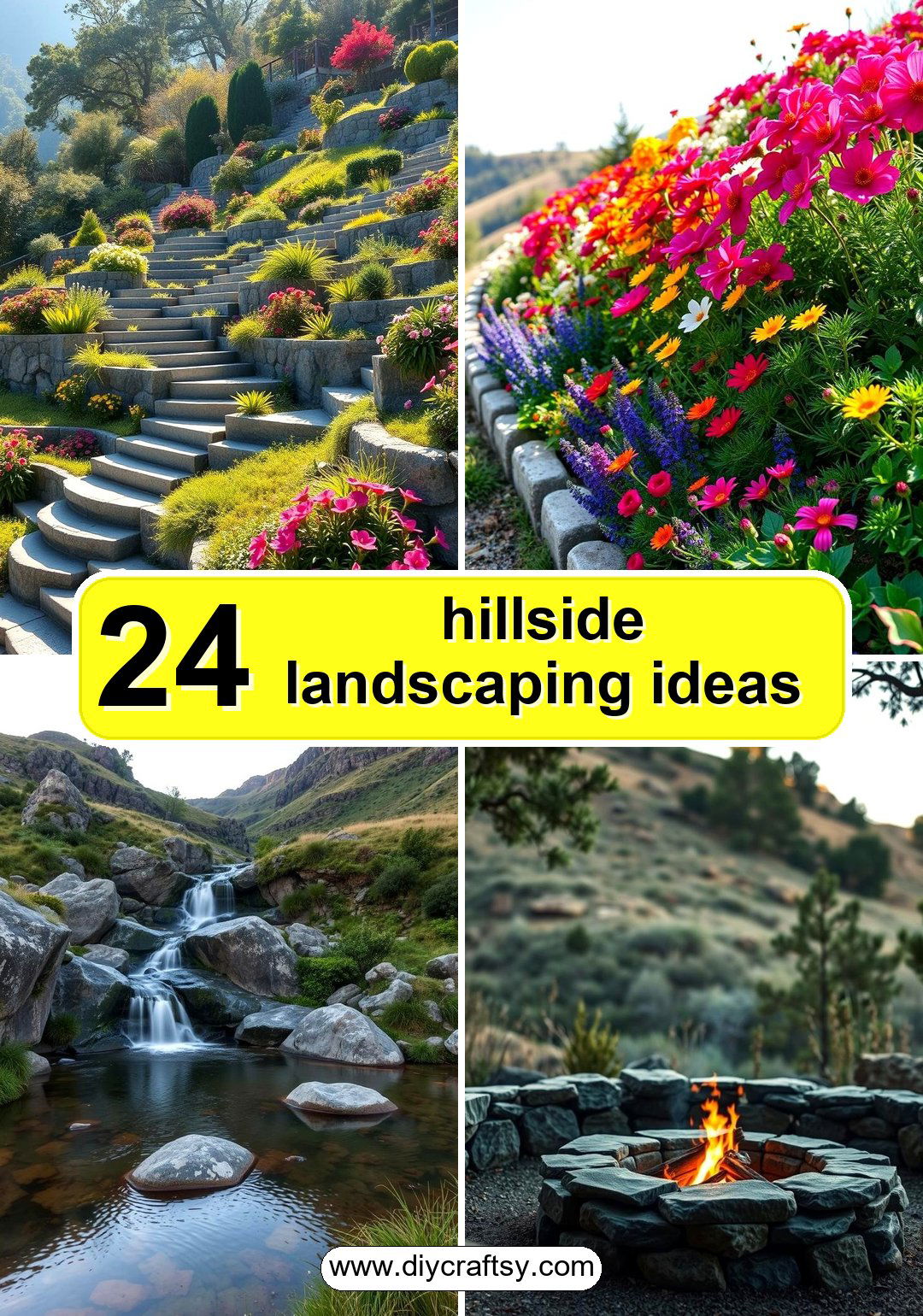 hillside landscaping ideas