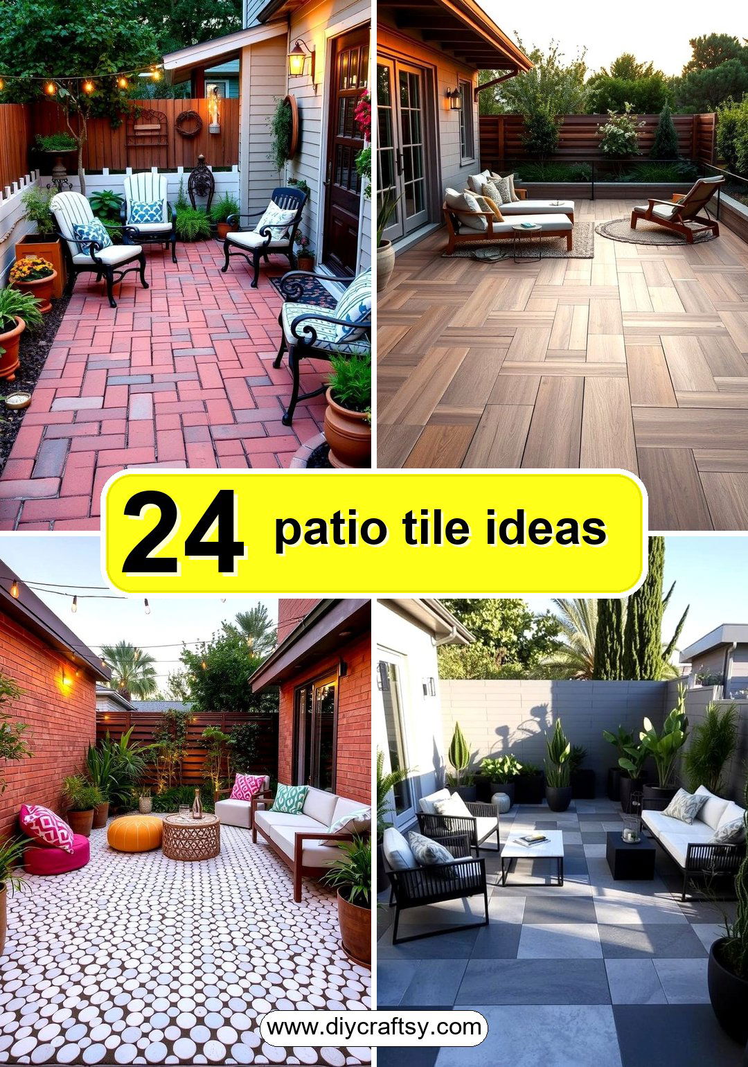 patio tile ideas