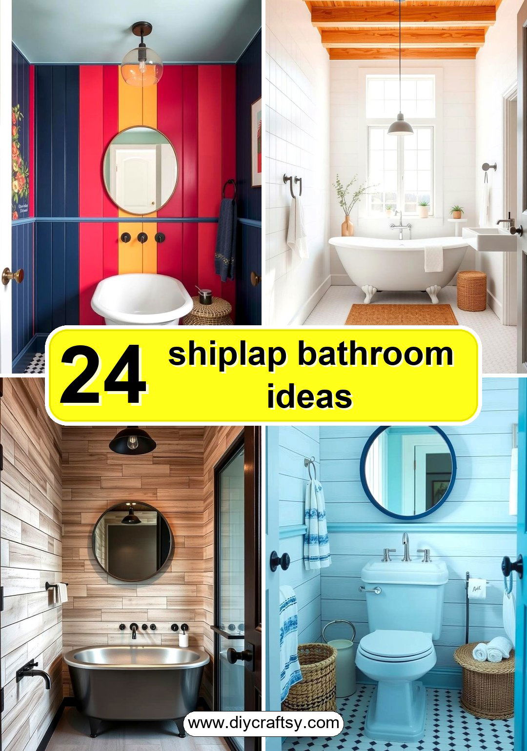 shiplap bathroom ideas
