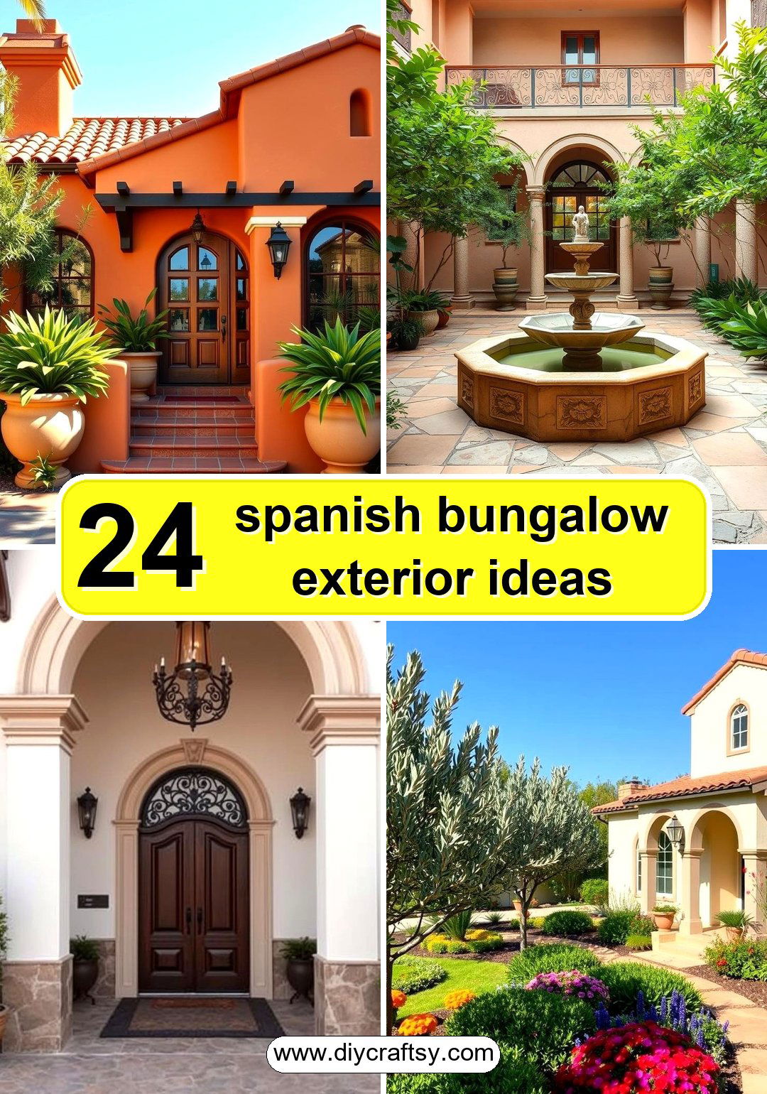 spanish bungalow exterior ideas