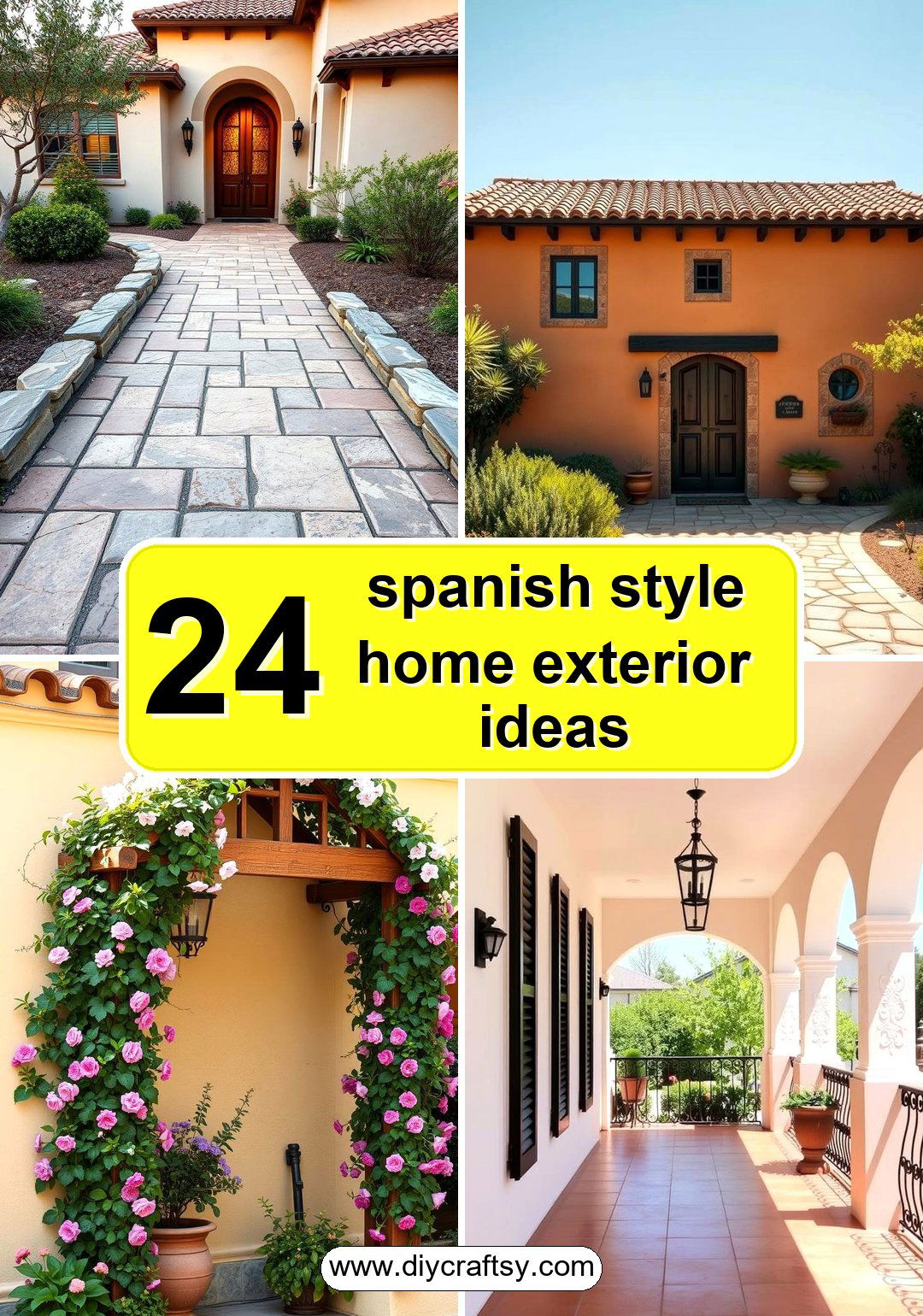 spanish style home exterior ideas