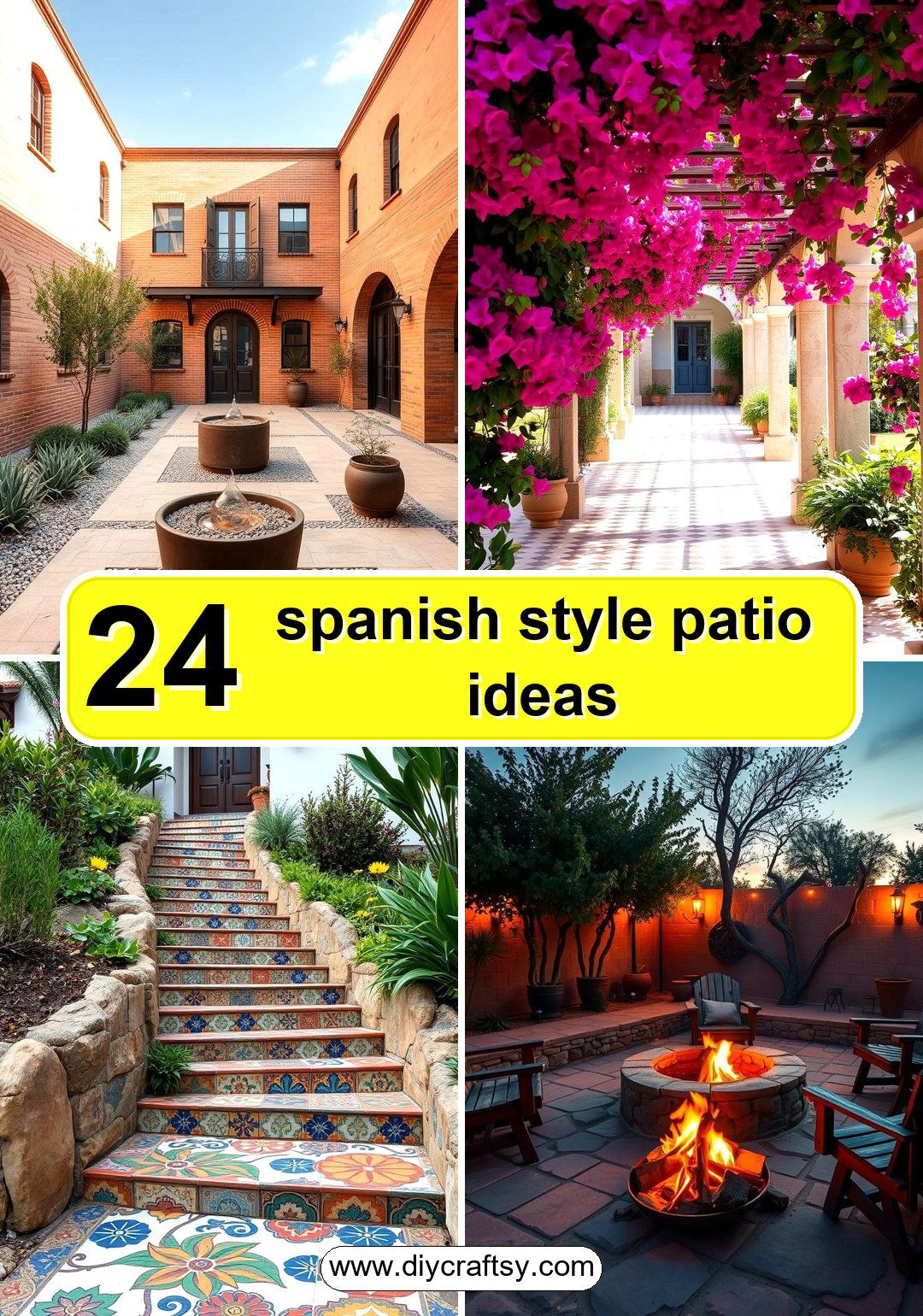 spanish style patio ideas