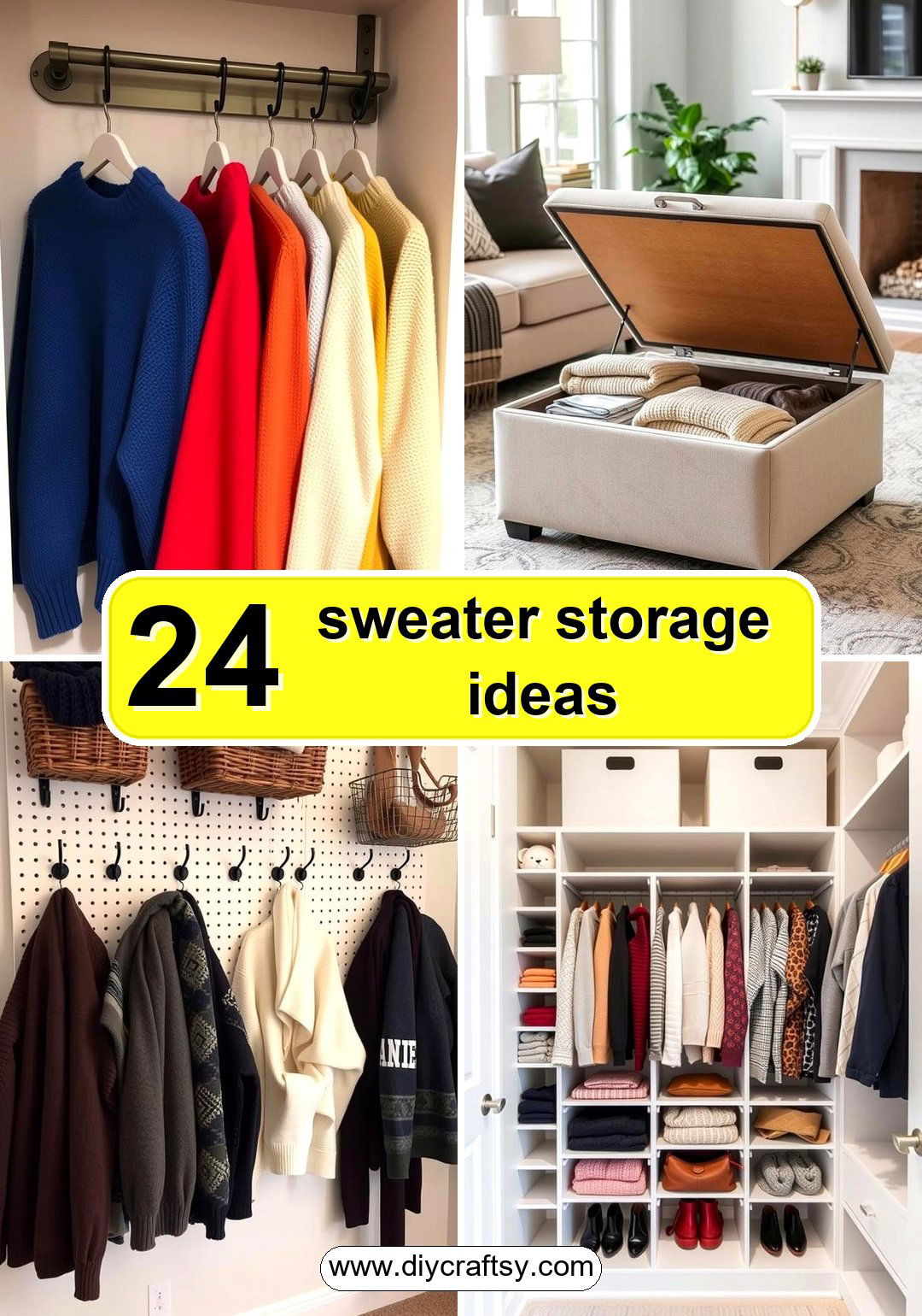 sweater storage ideas