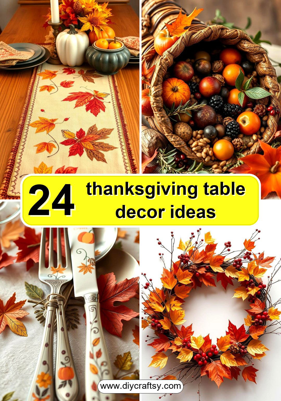 thanksgiving table decor ideas