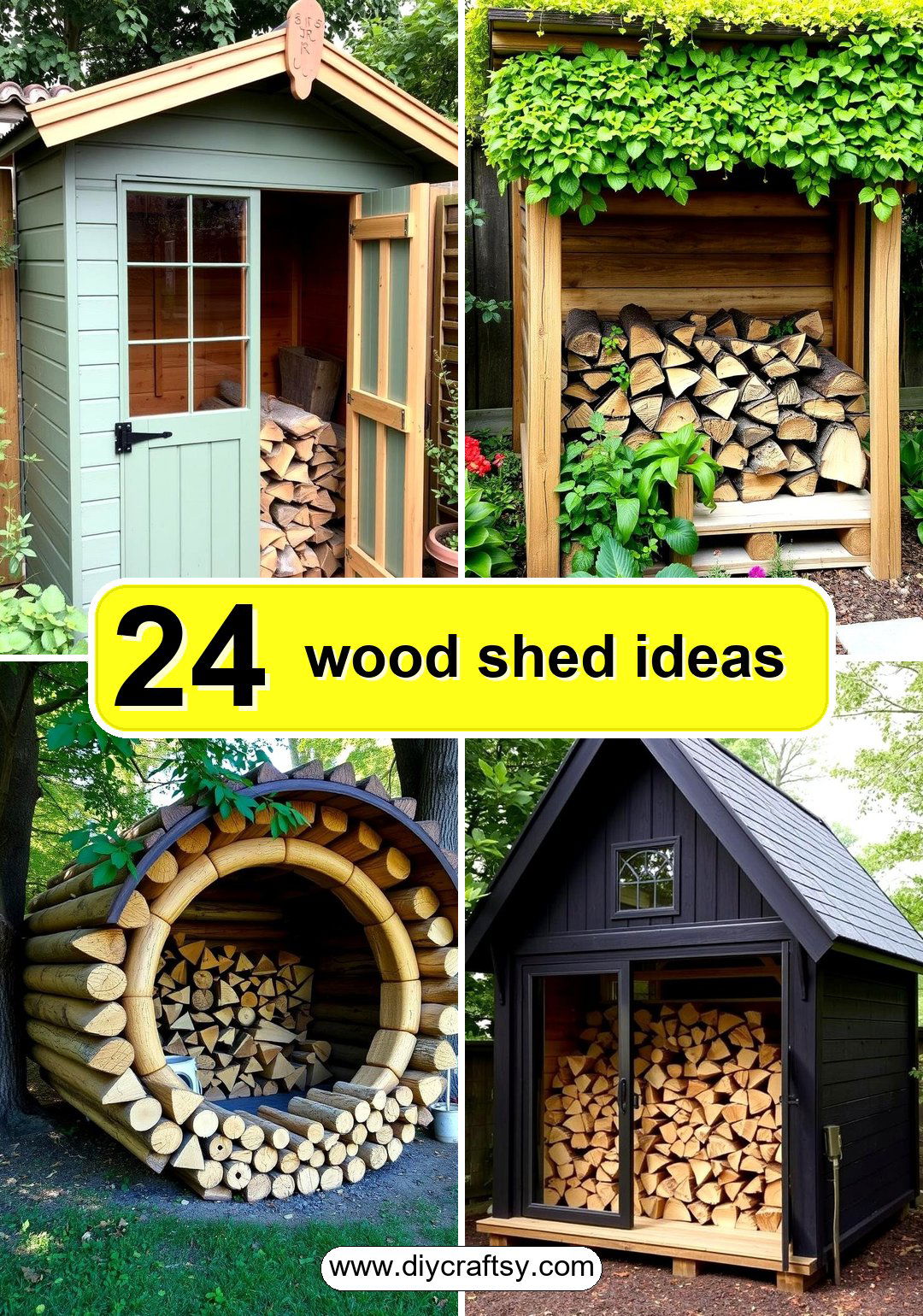 wood shed ideas