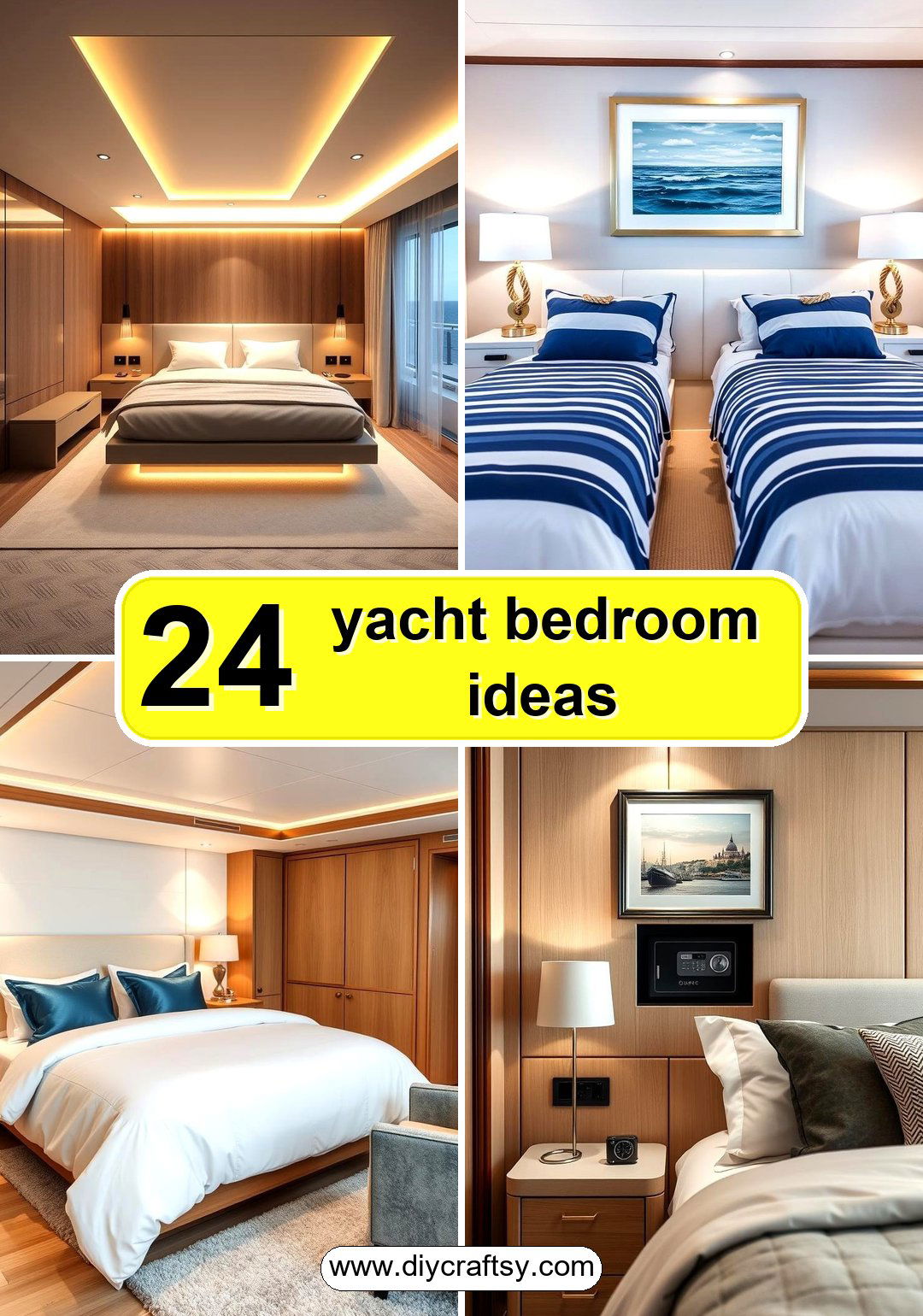 yacht bedroom ideas