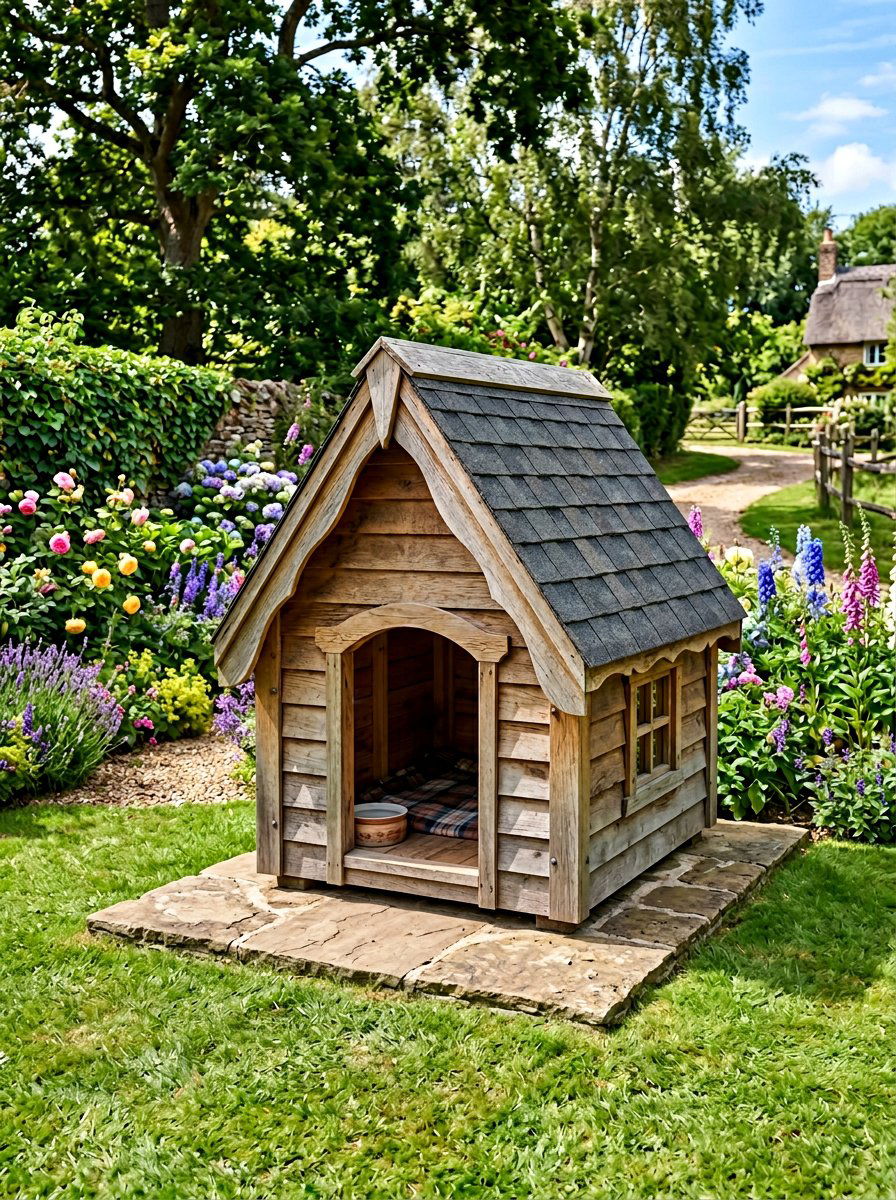 A Frame Dog House - 25 pallet dog house ideas
