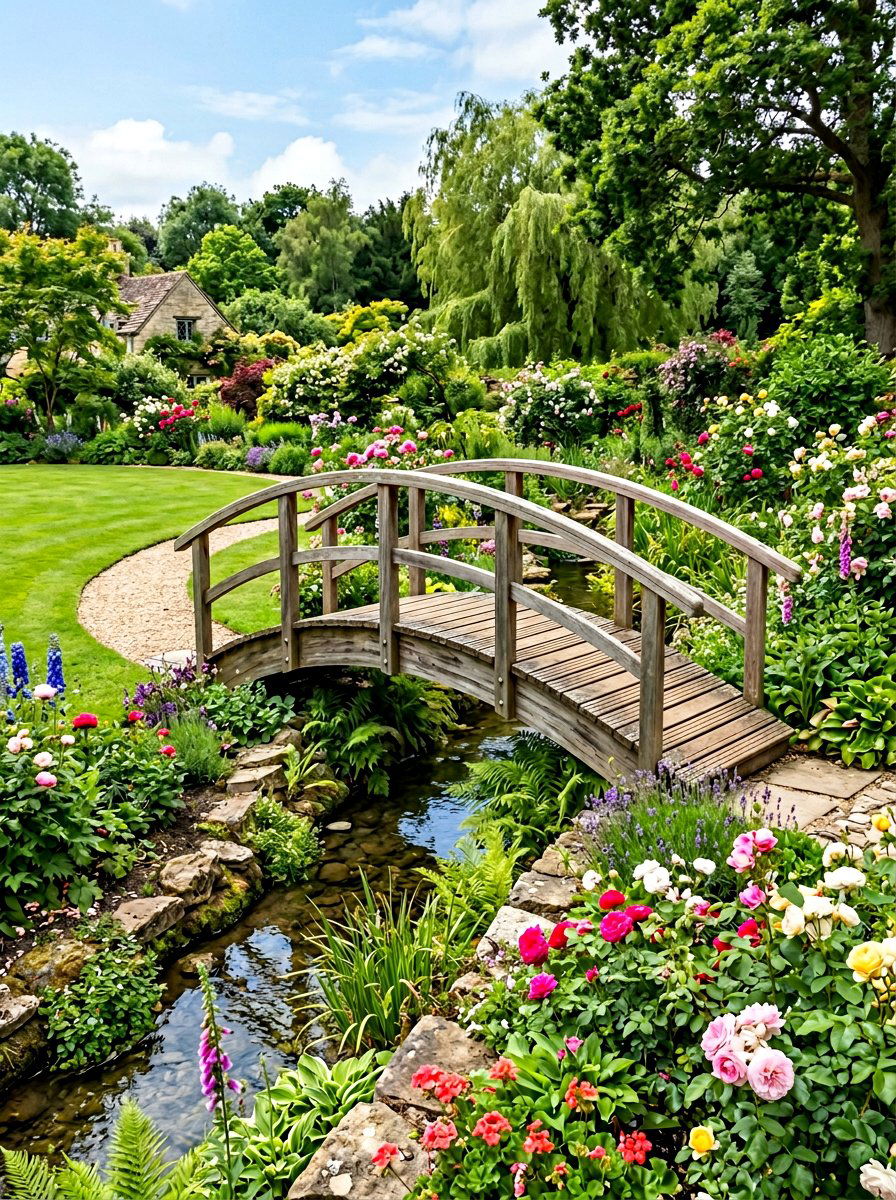 Arched Pallet Bridge - 25 Pallet Bridge for Garden Ideas
