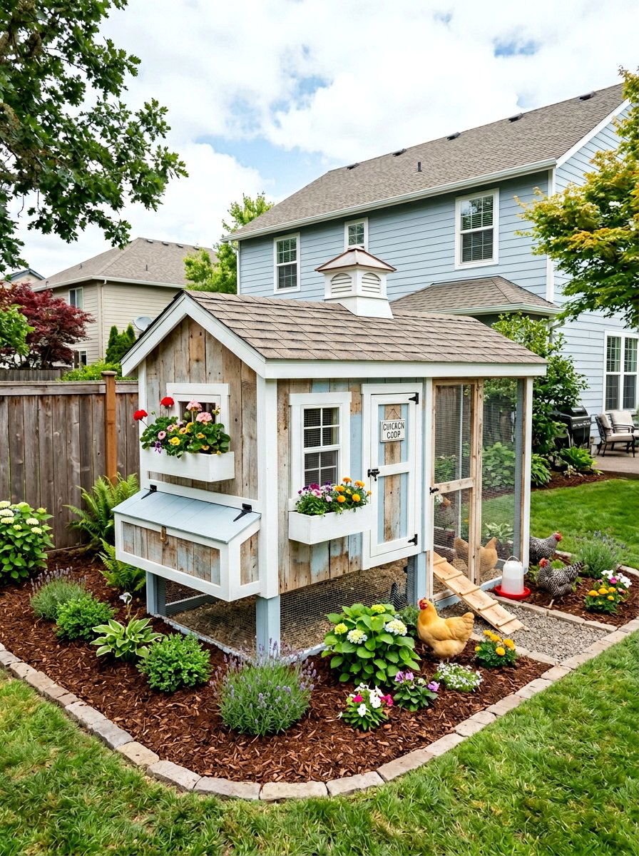 Backyard Pallet Chicken Coop - 25 Pallet Chicken Coop Ideas
