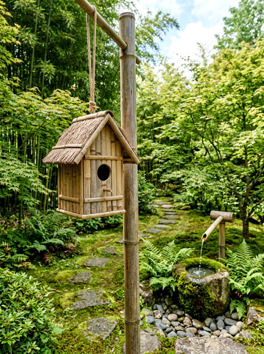 Bamboo Bird House - 25 unique bird houses