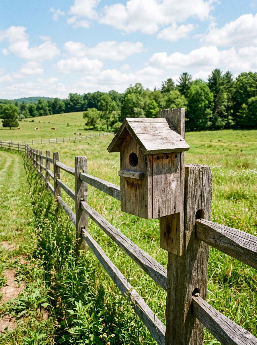 Bluebird House - 25 unique birdhouse ideas