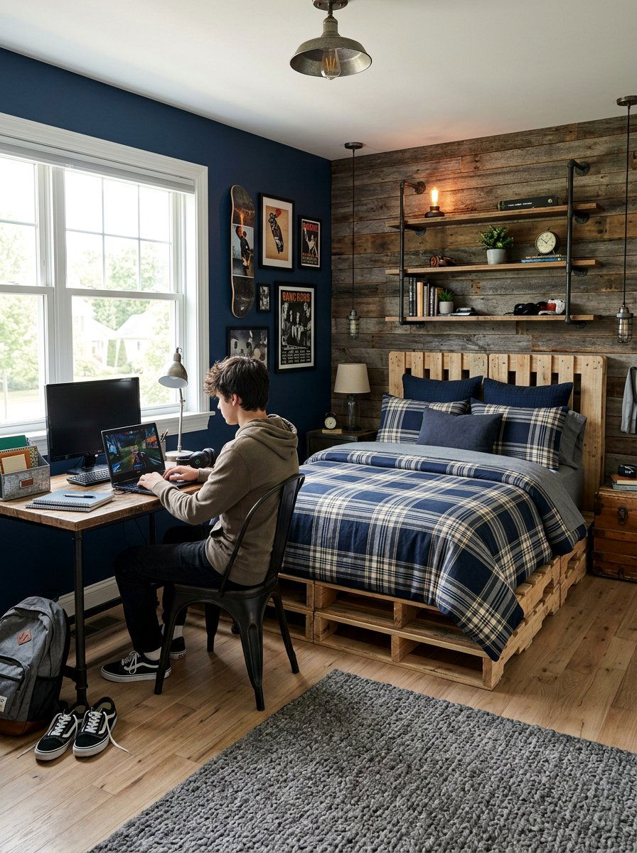 Boy Teen Pallet Bed - 25 Pallet bed ideas for teenagers