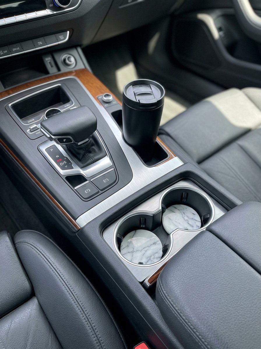 Car Coasters - 25 cute ways to decorate your car