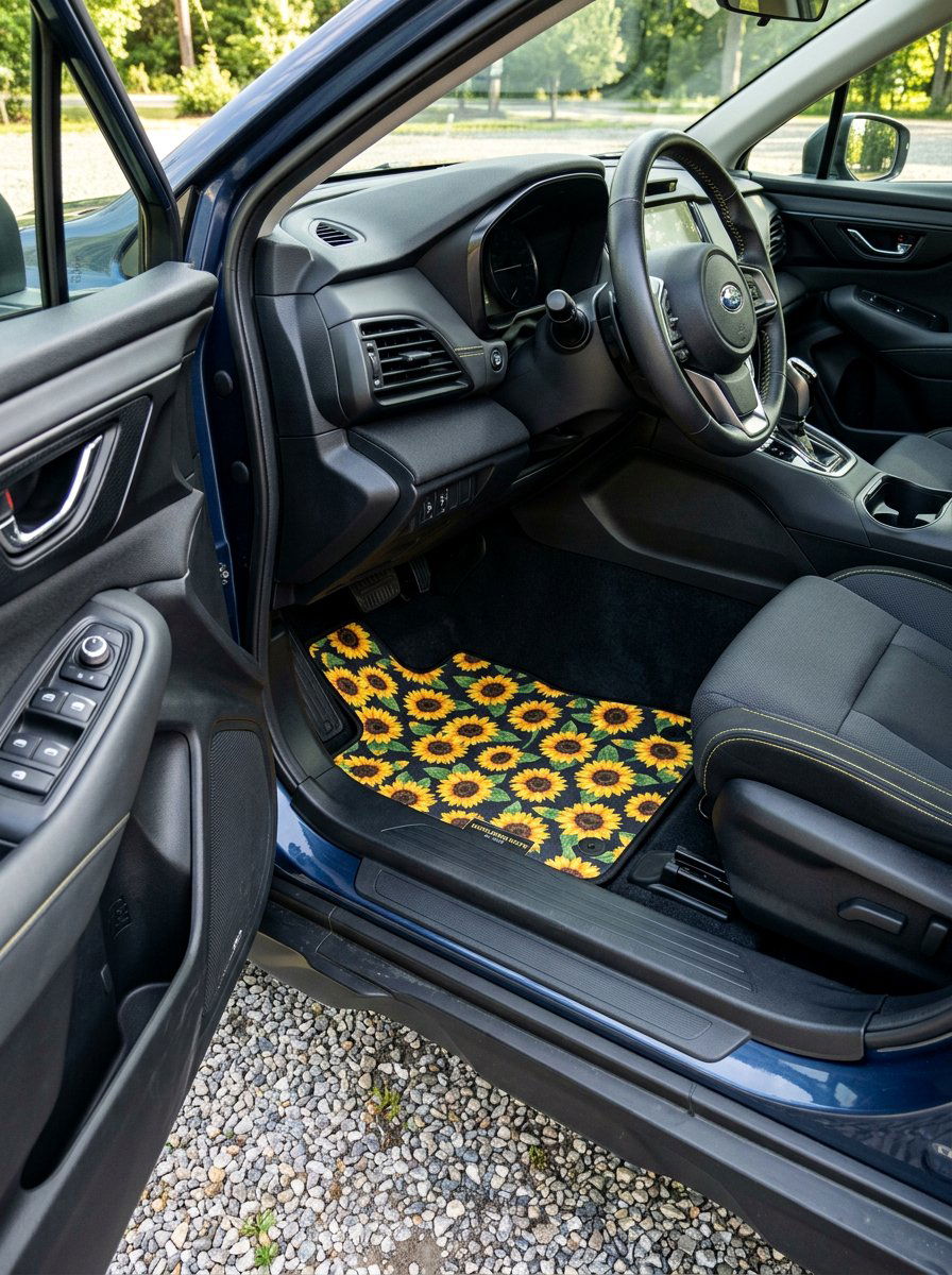 Car Floor Mats - 25 cute ways to decorate your car